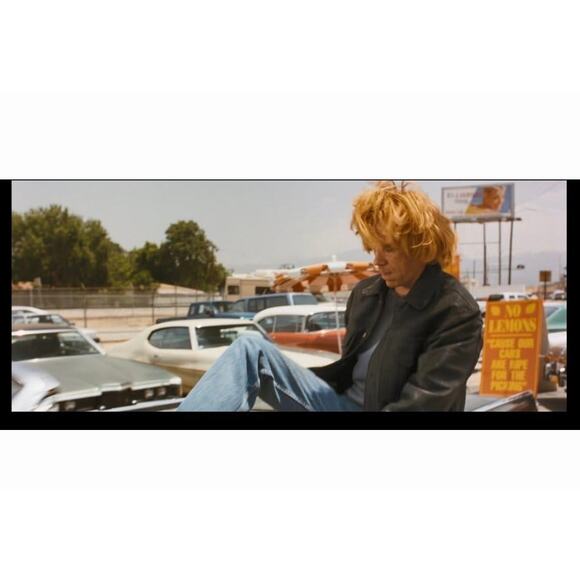 Screen-Worn David Caruso Black Leather Jacket. Cold Around the Heart (1997) - Picture 2 of 12